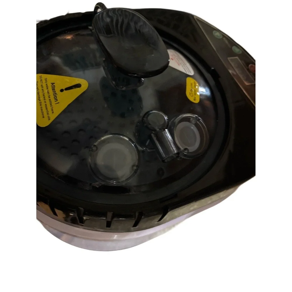 Portable Sauna Steamer 4.0L 1600W Digital Control Home Spa White‎ Black